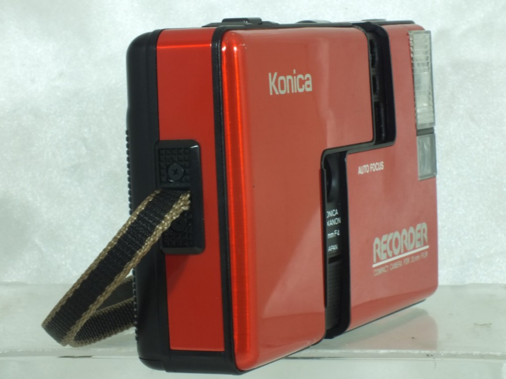KONICA(コニカ) レコーダー レッド | 新宿の稀少中古カメラ・フィルムカメラ販売/高額買取ならラッキーカメラ店