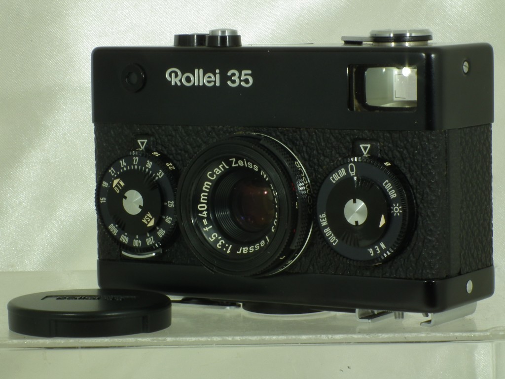Rollei(ローライ) ローライ35 ブラック テッサー40mmF3.5 ジャーマニー ...