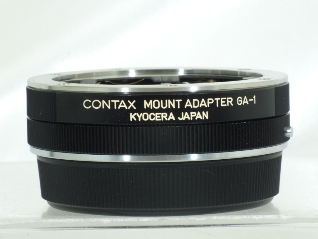 Contax Mount Adapter GA-1 美品 コンタックスG1やG2のボディにヤシカ 