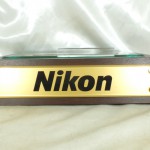 非売品！Nikon　販促用　電飾展示台　ライト　美品 非売品 Nikon ニコン 電飾看板 サイン 店頭 ディスプレイ 当時物 昭和