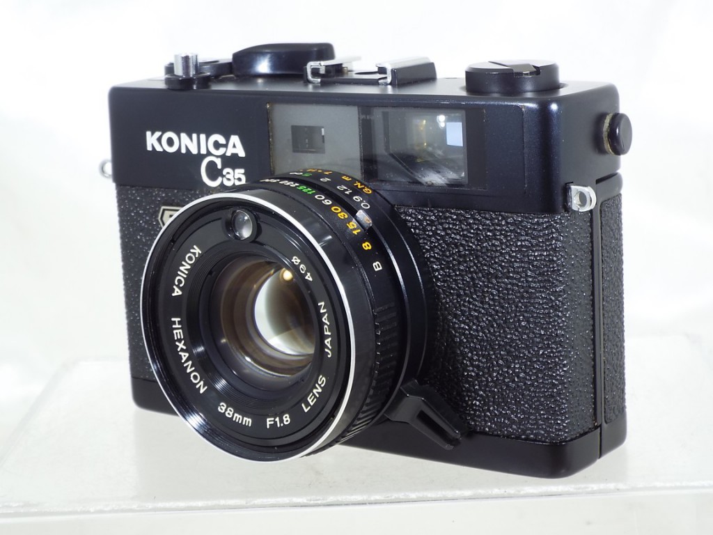 KONICA（コニカ） C35 FD ブラック | 新宿の稀少中古カメラ・フィルム 