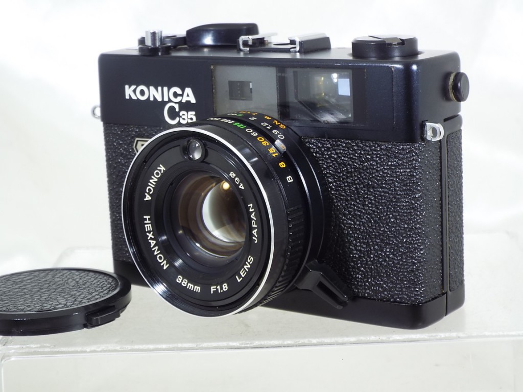 KONICA（コニカ） C35 FD ブラック | 新宿の稀少中古カメラ・フィルム ...