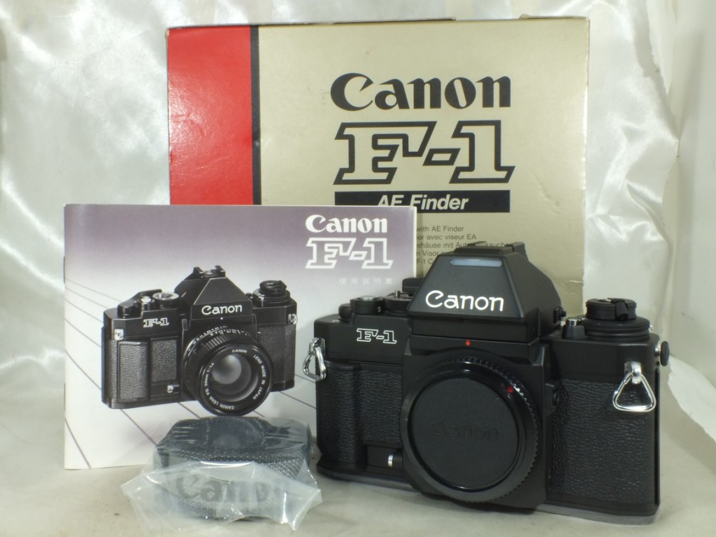 Canon NEW F-1 AE 35mm フィルム一眼レフカメラ ボディ